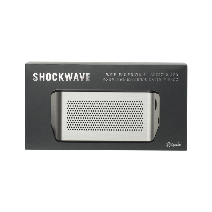 Shockwave Bluetooth Speaker + Power Bank